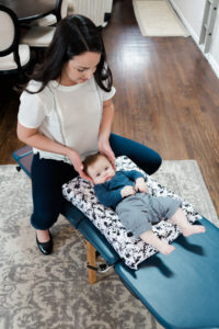 In Home Pediatric Chiropractic Care with Dr. Lauren helping infants and kids.